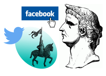storia facebook twitter infografica